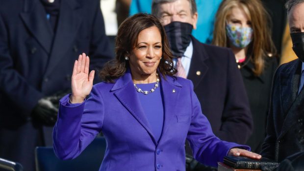 Vice President Kamala Harris during the Presidential Inauguration