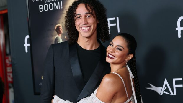 Cole Tucker and Vanessa Hudgens attend the 2021 AFI Fest