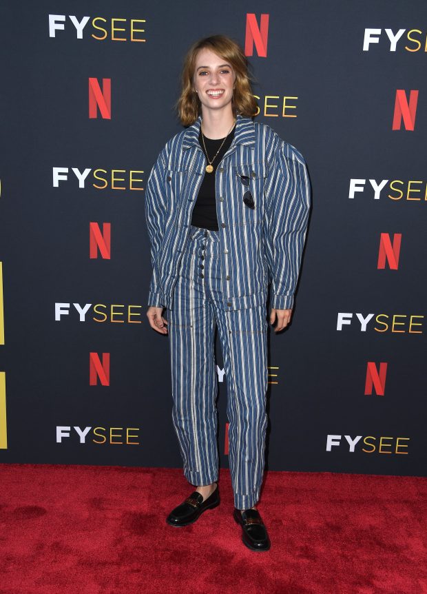  Maya Hawke arrives at the Netflix Hosts "Stranger Things" Los Angeles FYSEE Event at Netflix FYSee Space on May 27, 2022 in Beverly Hills, California. (Photo by Steve Granitz/FilmMagic)