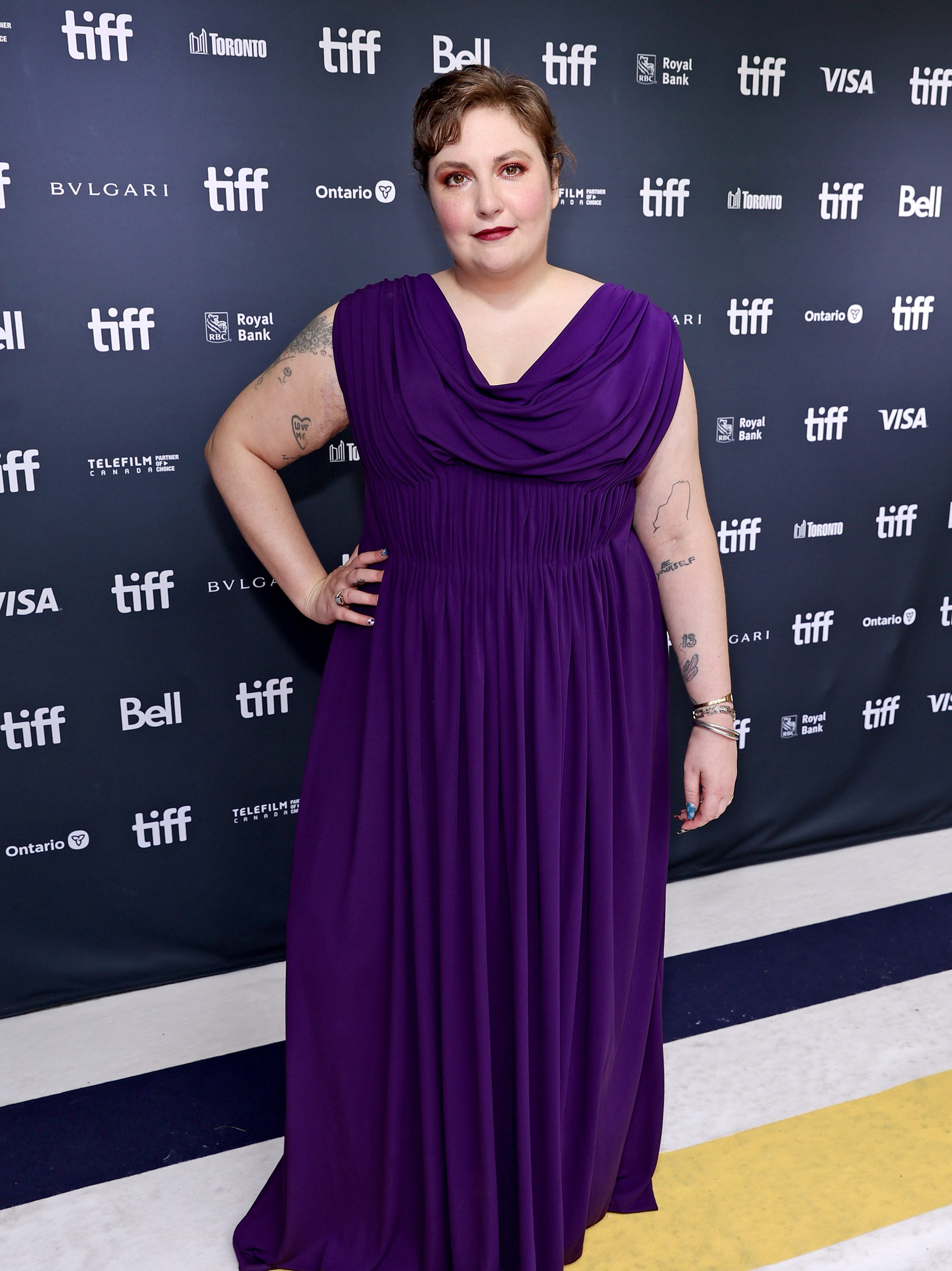 TORONTO, ONTARIO - SEPTEMBER 11: Lena Dunham attends the "Catherine Called Birdy" Premiere during the 2022 Toronto International Film Festival at Royal Alexandra Theatre on September 11, 2022 in Toronto, Ontario. (Photo by Matt Winkelmeyer/Getty Images)