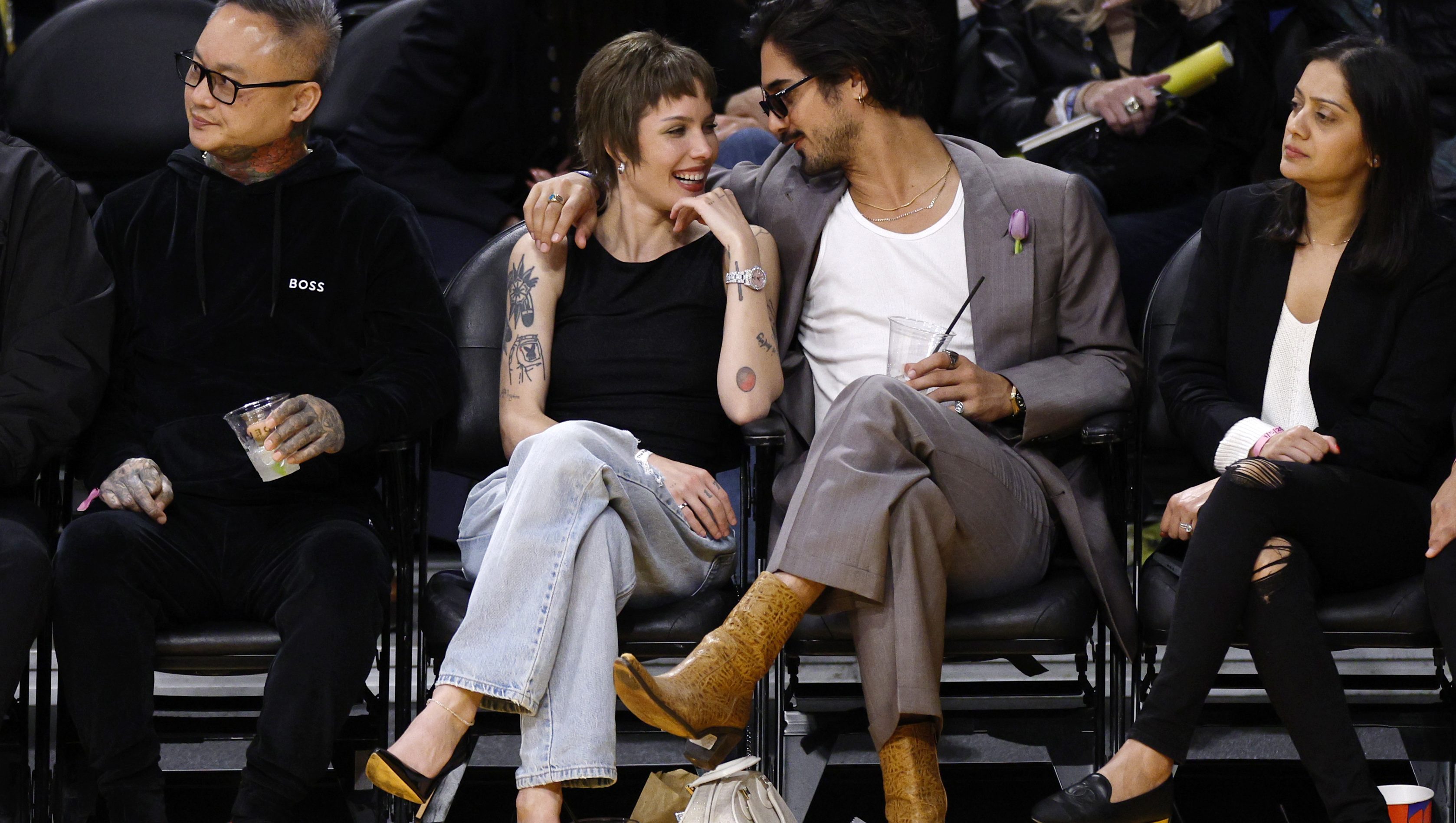 Halsey Sparks Engagement Rumors With Avan Jogia Wearing Diamond Ring