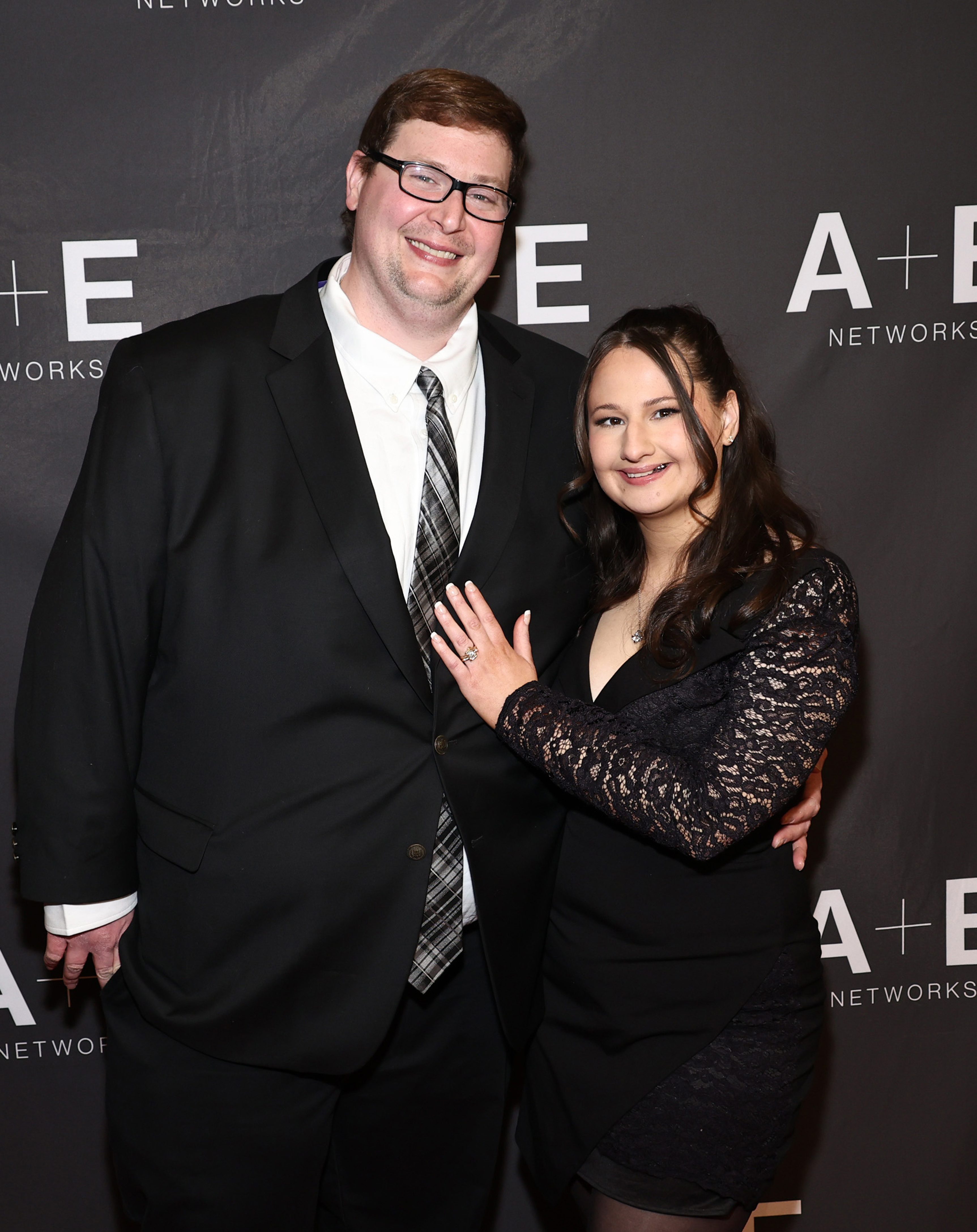 Ryan Anderson and Gypsy Rose Blanchard attend "The Prison Confessions Of Gypsy Rose Blanchard" Red Carpet Event in New York City