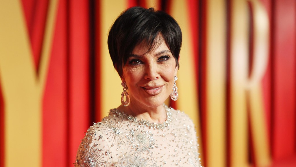 Kris Jenner attending the 2024 Oscars Vanity Faity Afterparty