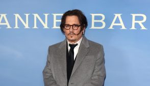 Johnny Depp attends the "Jeanne du Barry" UK Premiere at The Curzon Mayfair