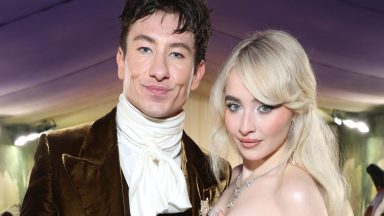 NEW YORK, NEW YORK - MAY 06: (L-R) Barry Keoghan and Sabrina Carpenter attend The 2024 Met Gala Celebrating "Sleeping Beauties: Reawakening Fashion" at The Metropolitan Museum of Art on May 06, 2024 in New York City.  (Photo by Kevin Mazur/MG24/Getty Images for The Met Museum/Vogue)