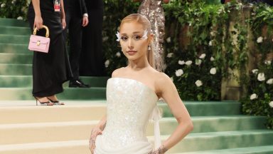 Ariana Grande attends The 2024 Met Gala