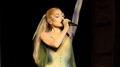 Ariana Grande performs onstage during The 2024 Met Gala