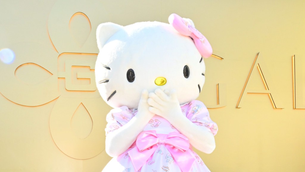 LOS ANGELES, CALIFORNIA - MAY 11: Hello Kitty attends Gold Gala 2024 at The Music Center on May 11, 2024 in Los Angeles, California. (Photo by Charley Gallay/Getty Images for Gold House)