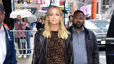 NEW YORK, NEW YORK - MAY 15: Nicole Richie is seen at "Good Morning America" on May 15, 2024 in New York City. (Photo by Raymond Hall/GC Images)