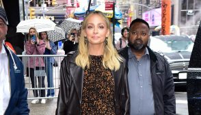 NEW YORK, NEW YORK - MAY 15: Nicole Richie is seen at "Good Morning America" on May 15, 2024 in New York City. (Photo by Raymond Hall/GC Images)