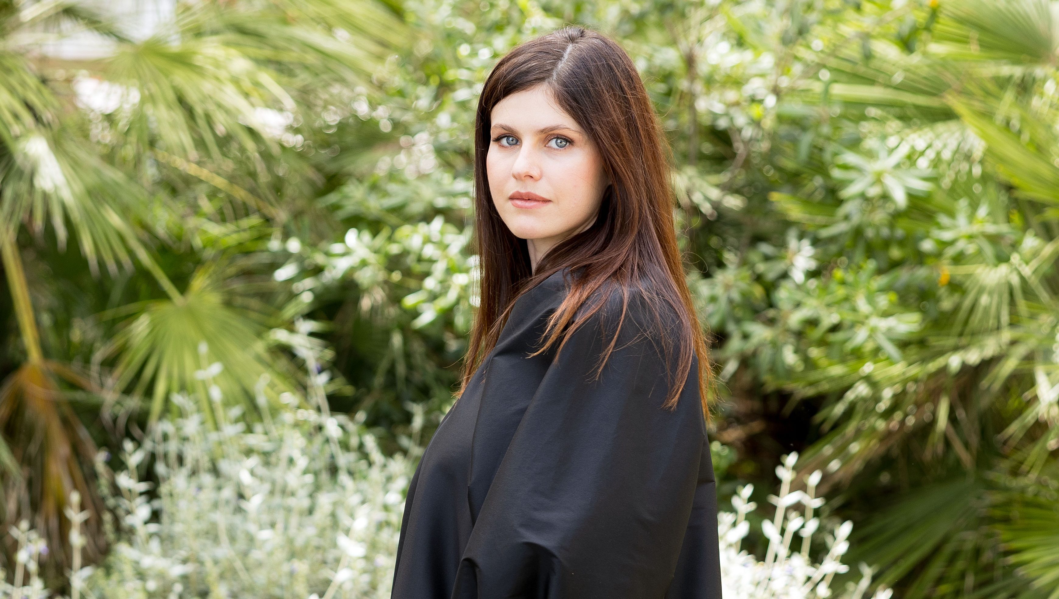 Alexandra Daddario attends the photocall of the Filming Italy 2024