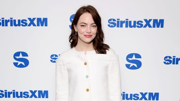 NEW YORK, NEW YORK - JUNE 21: Emma Stone attends SiriusXM's Town Hall with the cast and director of 'Kinds Of Kindness' at SiriusXM Studios on June 21, 2024 in New York City.  (Photo by Cindy Ord/Getty Images for SiriusXM)