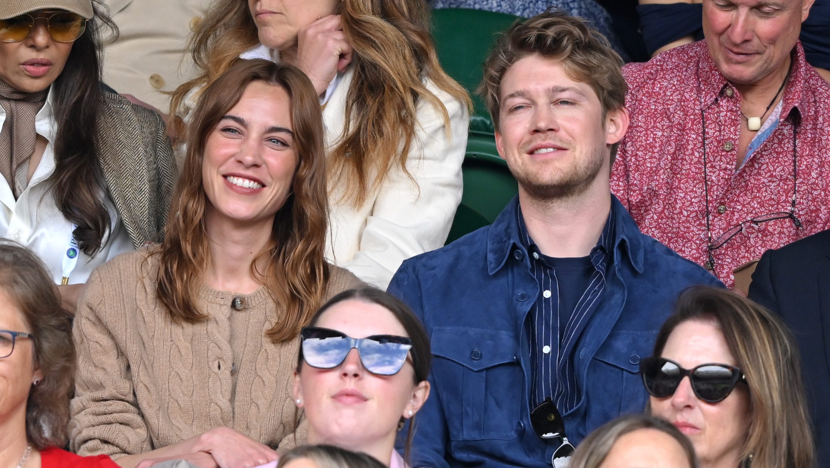 Taylor Swift’s Ex Joe Alwyn Spotted Next to Alexa Chung at Wimbledon: Photos