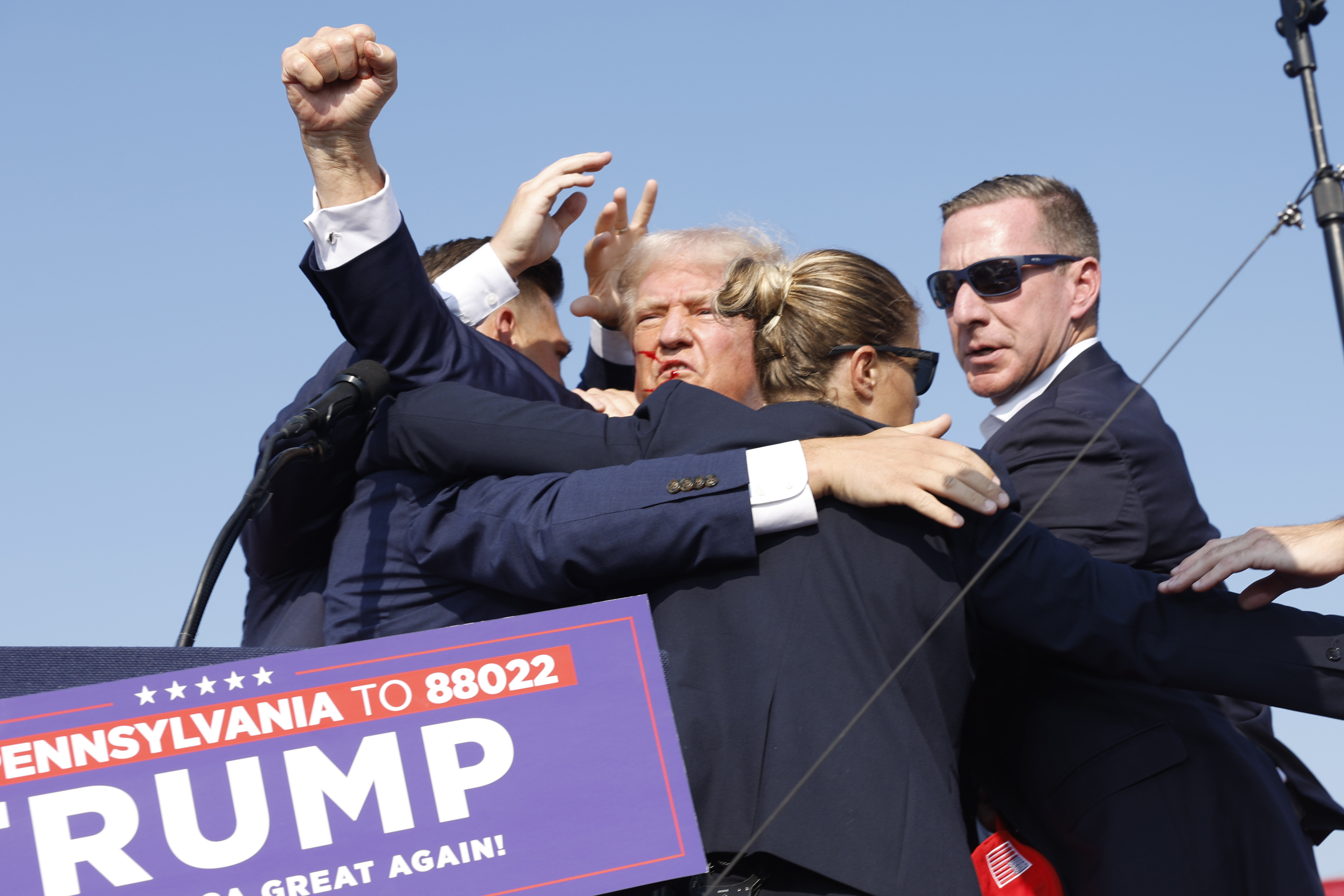 Donald Trump Holds A Campaign Rally In Butler, Pennsylvania