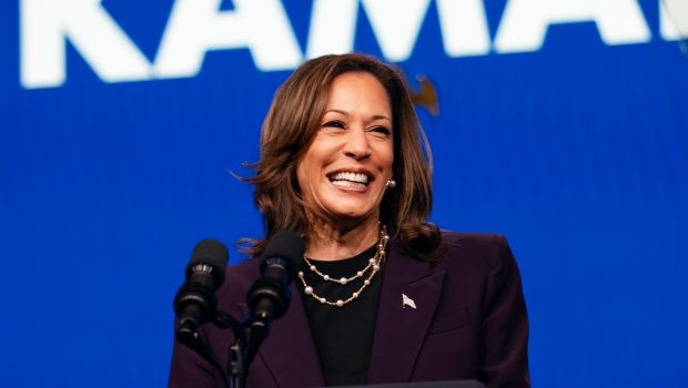 Vice President Kamala Harris speaks at the American Federation of Teachers' 88th National Convention