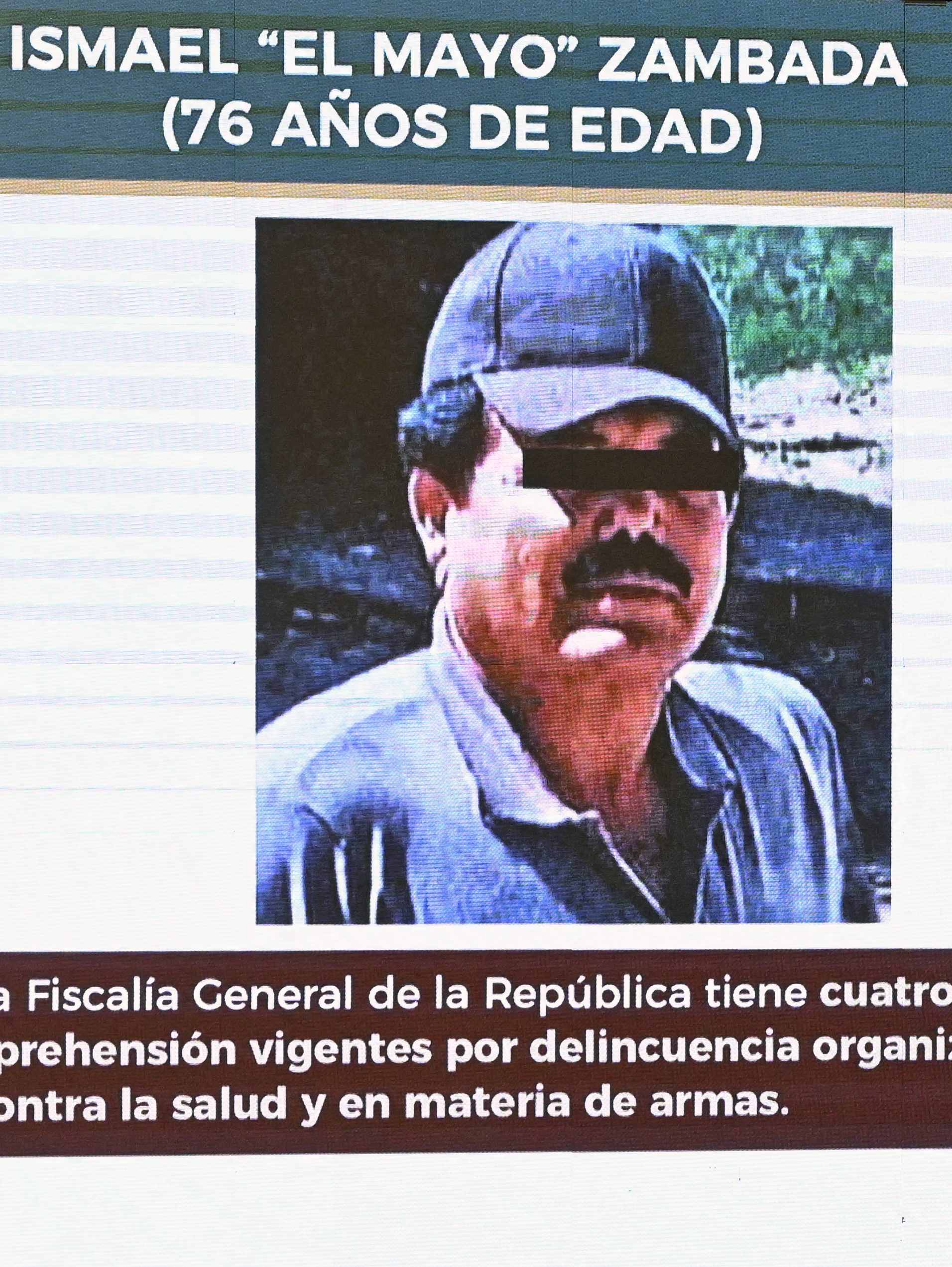 Mexico's President Andres Manuel Lopez Obrador listens to Mexican Security Secretary Rosa Icela Rodriguez (out of frame) during his usual morning press conference at the National Palace in Mexico City on July 26, 2024. Mexican authorities did not participate in the arrest of Ismael "Mayo" Zambada, co-founder of the Sinaloa cartel, and a son of Joaquin "El Chapo" Guzman, carried out on July 25 in Texas by US authorities, the Mexican Security Secretary announced on Friday. (Photo by Alfredo ESTRELLA / AFP) (Photo by ALFREDO ESTRELLA/AFP via Getty Images)