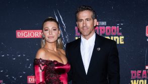 NEW YORK, NEW YORK - JULY 22: Blake Lively (L) and Ryan Reynolds attend the "Deadpool & Wolverine" New York Premiere at the David Koch Theater at Lincoln Center on July 22, 2024 in New York City. (Photo by Gotham/GC Images)