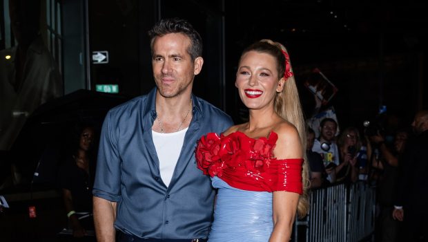 NEW YORK, NEW YORK - JULY 22: Ryan Reynolds (L) and Blake Lively attend the afterparty for "Deadpool & Wolverine" New York Premiere at Jazz at Lincoln Center on July 22, 2024 in New York City. (Photo by Gotham/GC Images)