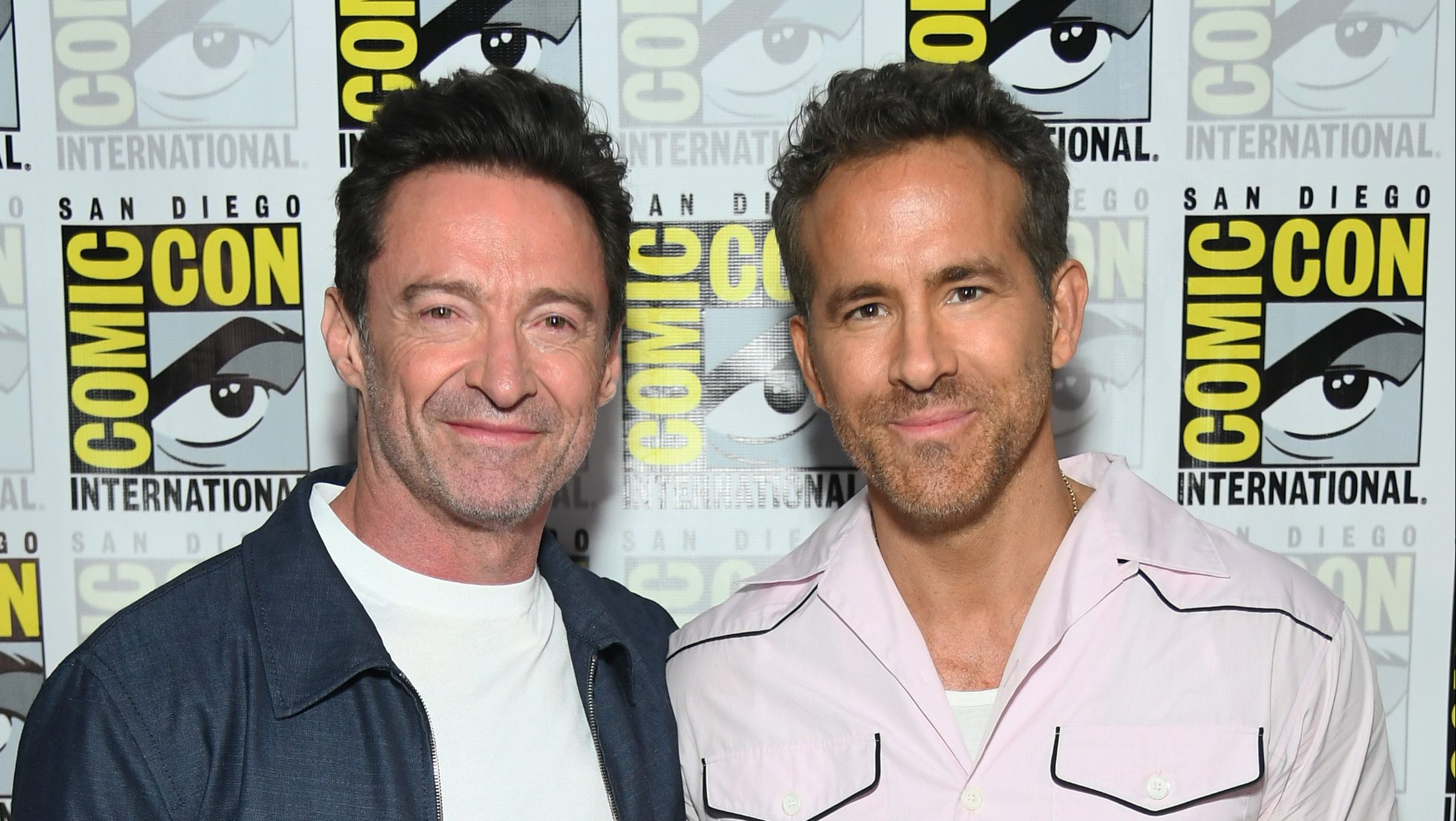 Ryan Reynolds & Hugh Jackman Crash Comic Con at ‘Deadpool & Wolverine’ Screening