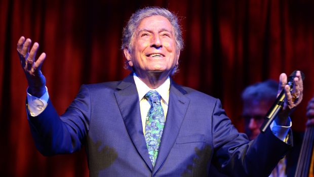 Tony Bennett performs at the 9th Annual Exploring The Arts Gala founded by Tony Bennett and his wife Susan Benedetto at Cipriani 42nd Street on September 28, 2015 in New York City. (Photo by Dave Kotinsky/Getty Images 8th Annual Exploring The Arts Gala)