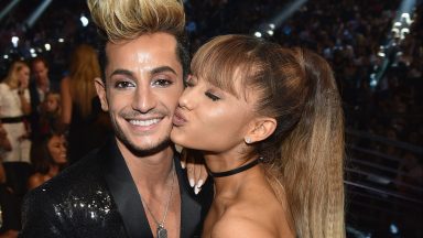 NEW YORK, NY - AUGUST 28:  Frankie J. Grande and Ariana Grande attend the 2016 MTV Music Video Awards at Madison Square Gareden on August 28, 2016 in New York City.  (Photo by John Shearer/Getty Images for MTV.com)