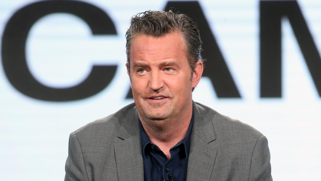 Matthew Perry at the REELZChannel portion of the 2017 Winter Television Critics Association Press Tour