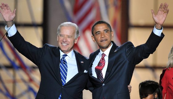Joe Biden and Barack Obama