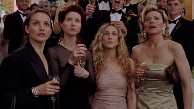 SATC screenshot of the four women