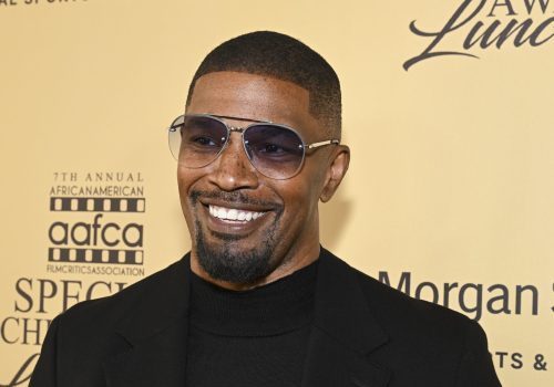 Jamie Foxx at the AAFCA Special Achievement Awards Luncheon held at the Los Angeles Athletic Club on March 3, 2024 in Los Angeles, California. (Photo by Gilbert Flores/Variety via Getty Images)