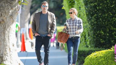 LOS ANGELES, CA - APRIL 09: Ben Affleck and Jennifer Garner are seen on April 09, 2019 in Los Angeles, California.  (Photo by BG004/Bauer-Griffin/GC Images)