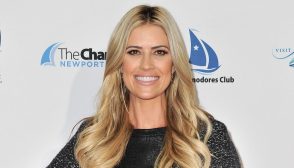 NEWPORT BEACH, CALIFORNIA - DECEMBER 18: Grand Marshal Christina Anstead attends the 111th Annual Newport Beach Christmas Boat Parade opening night at Marina Park on December 18, 2019 in Newport Beach, California. (Photo by Allen Berezovsky/Getty Images)