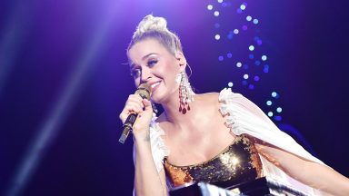 Katy Perry performs during the LuisaViaRoma for Unicef