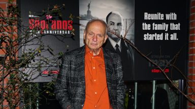 David Chase is seen attending HBO's "The Sopranos" 25th anniversary celebration