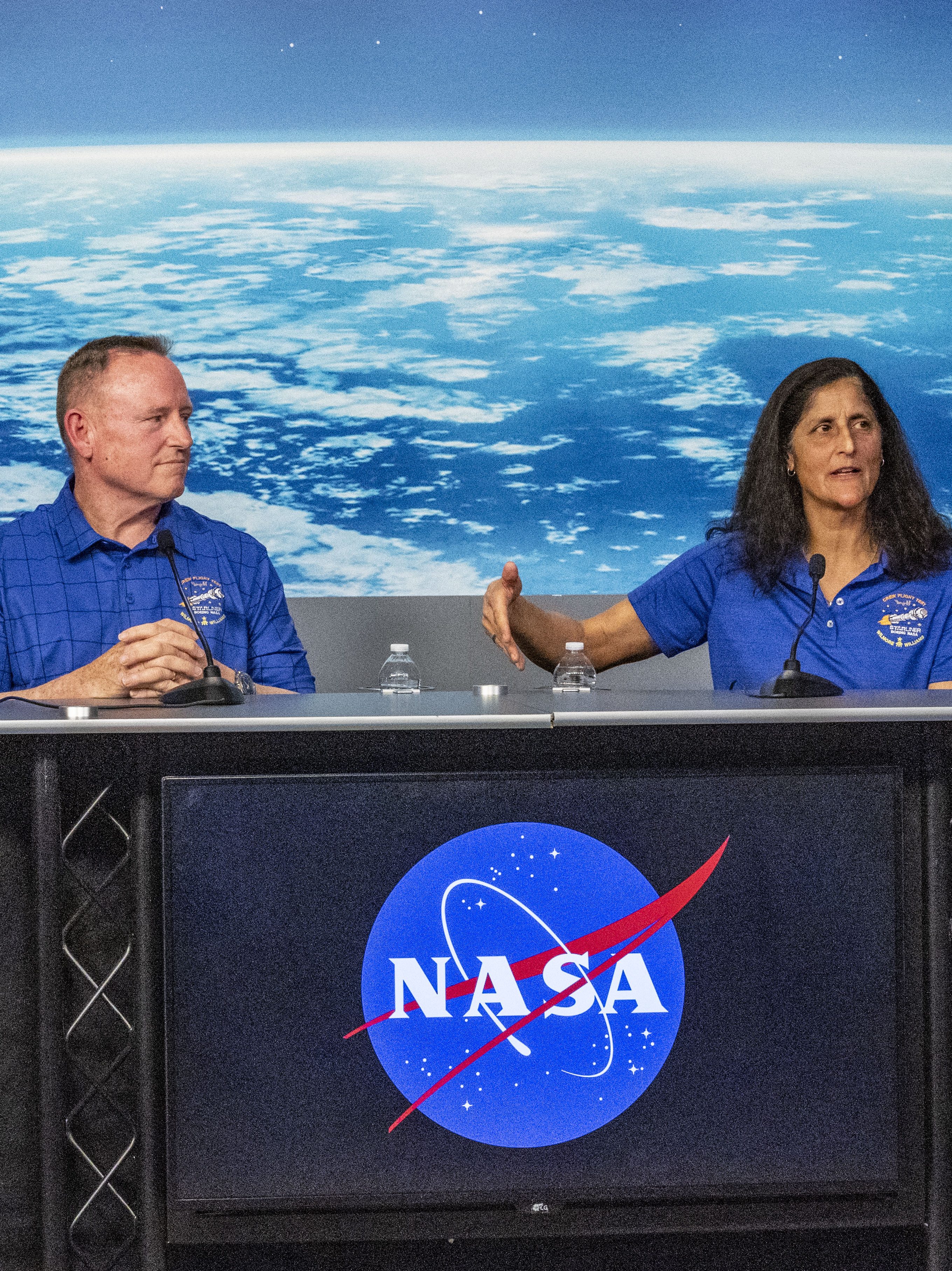 Barry Butch Wilmore and Sunita Suni Williams