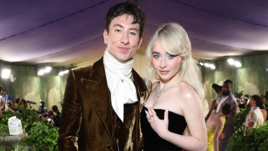 NEW YORK, NEW YORK - MAY 06:  (L-R) Barry Keoghan and Sabrina Carpenter attend The 2024 Met Gala Celebrating "Sleeping Beauties: Reawakening Fashion" at The Metropolitan Museum of Art on May 06, 2024 in New York City. ( (Photo by Kevin Mazur/MG24/Getty Images for The Met Museum/Vogue)