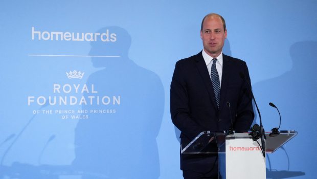 Britain's Prince William, Prince of Wales, delivers a speech during a special event marking the first year of the homelessness initiative Homewards in Lambeth, south London, on July 11, 2024. (Photo by Maja Smiejkowska / POOL / AFP) (Photo by MAJA SMIEJKOWSKA/POOL/AFP via Getty Images)