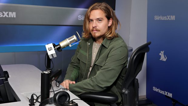 NEW YORK, NEW YORK - JULY 31:  Dylan Sprouse visits the SiriusXM Studios on July 31, 2024 in New York City. (Photo by Cindy Ord/Getty Images)