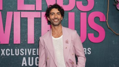 Justin Baldoni at the "It Ends With Us" New York Premiere