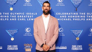 PARIS, FRANCE - AUGUST 03: Michael Phelps attends The Olympic Gala Of Champions at Four Season George V on August 03, 2024 in Paris, France. (Photo by Victor Boyko/Getty Images for Sports for Peace)