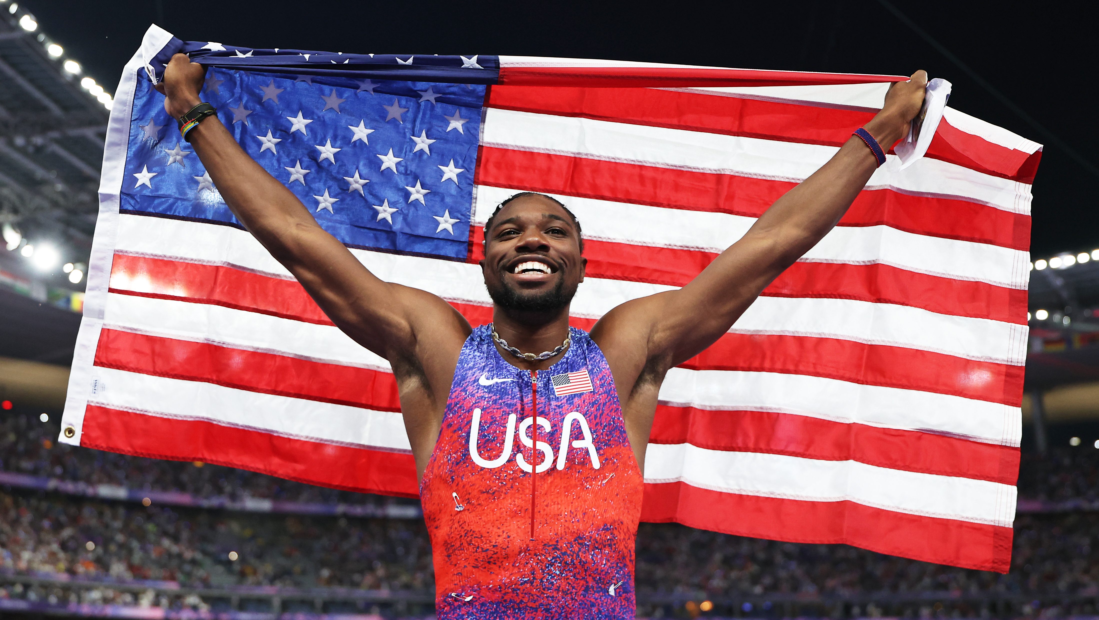 Noah Lyles Wins Historically Close 100-Meter Sprint in Photo Finish