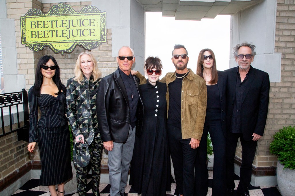 ‘Beetlejuice Beetlejuice’ Press Tour Looks Photos of the Cast