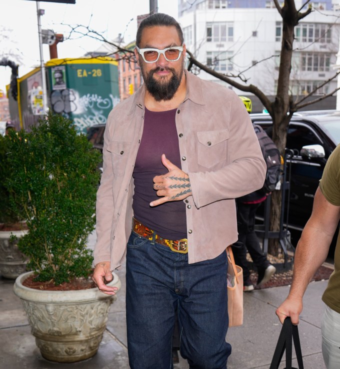 Jason Momoa a New York