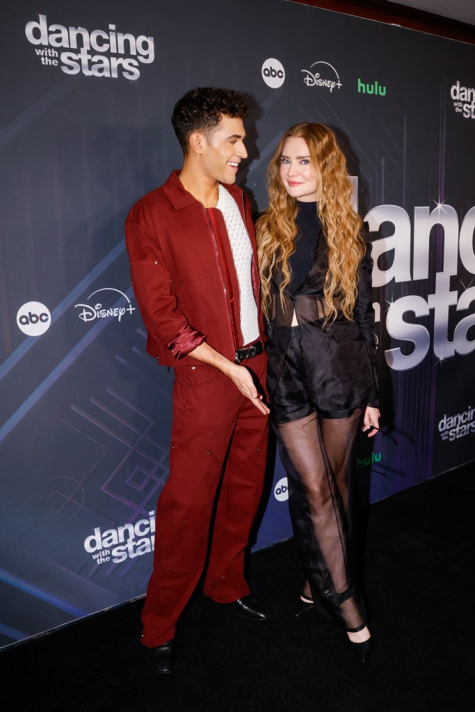 DANCING WITH THE STARS - ABC's “Dancing with the Stars” Post-Cast Reveal Press Line was held at New York’s  Marriott Marquis on Wednesday, September 4, 2024. (ABC/Jose Alvarado, Jr.) 
EZRA SOSA, ANNA DELVEY