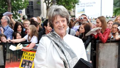  Dame Maggie Smith attends the "Harry Potter And The Deathly Hallows Part 2" world premiere at Trafalgar Square on July 7, 2011 in London, England. (Photo by Jon Furniss/WireImage)