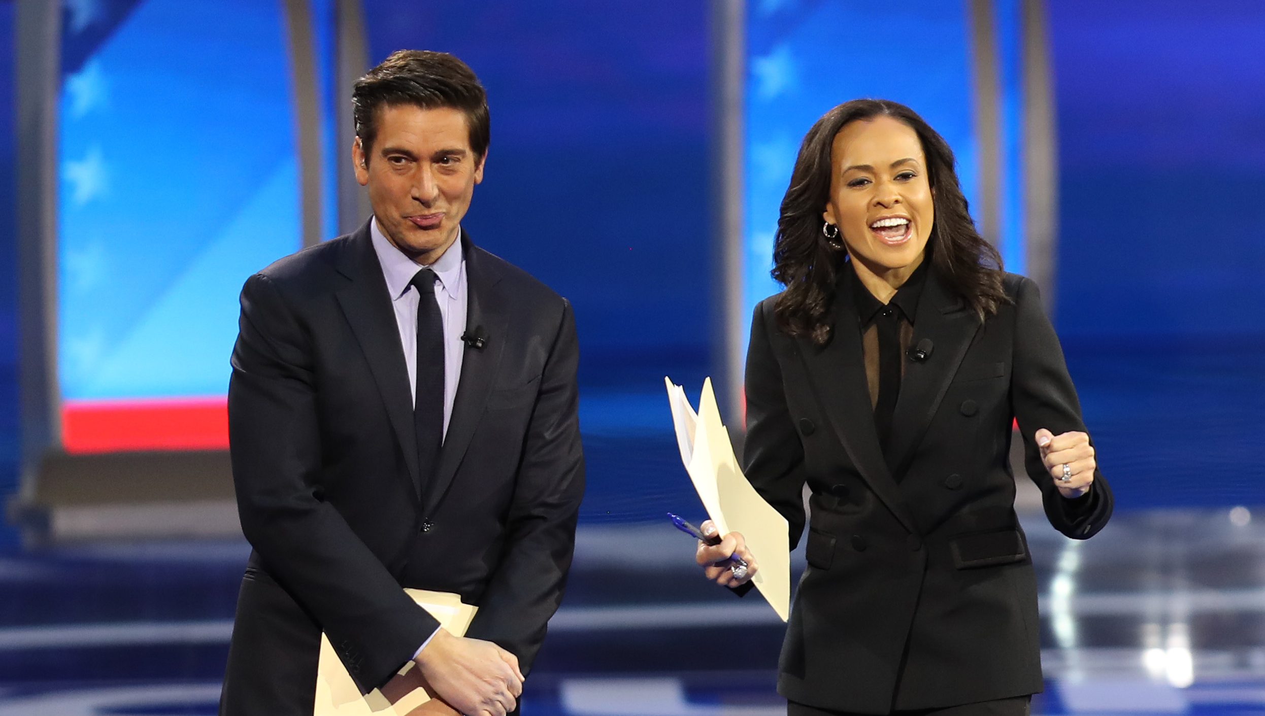 Who Are the Debate Moderators? Meet David Muir and Linsey Davis