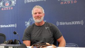 LOS ANGELES, CALIFORNIA - FEBRUARY 11: Former NFL player Brett Favre attends day 3 of SiriusXM At Super Bowl LVI on February 11, 2022 in Los Angeles, California. (Photo by Cindy Ord/Getty Images for SiriusXM )