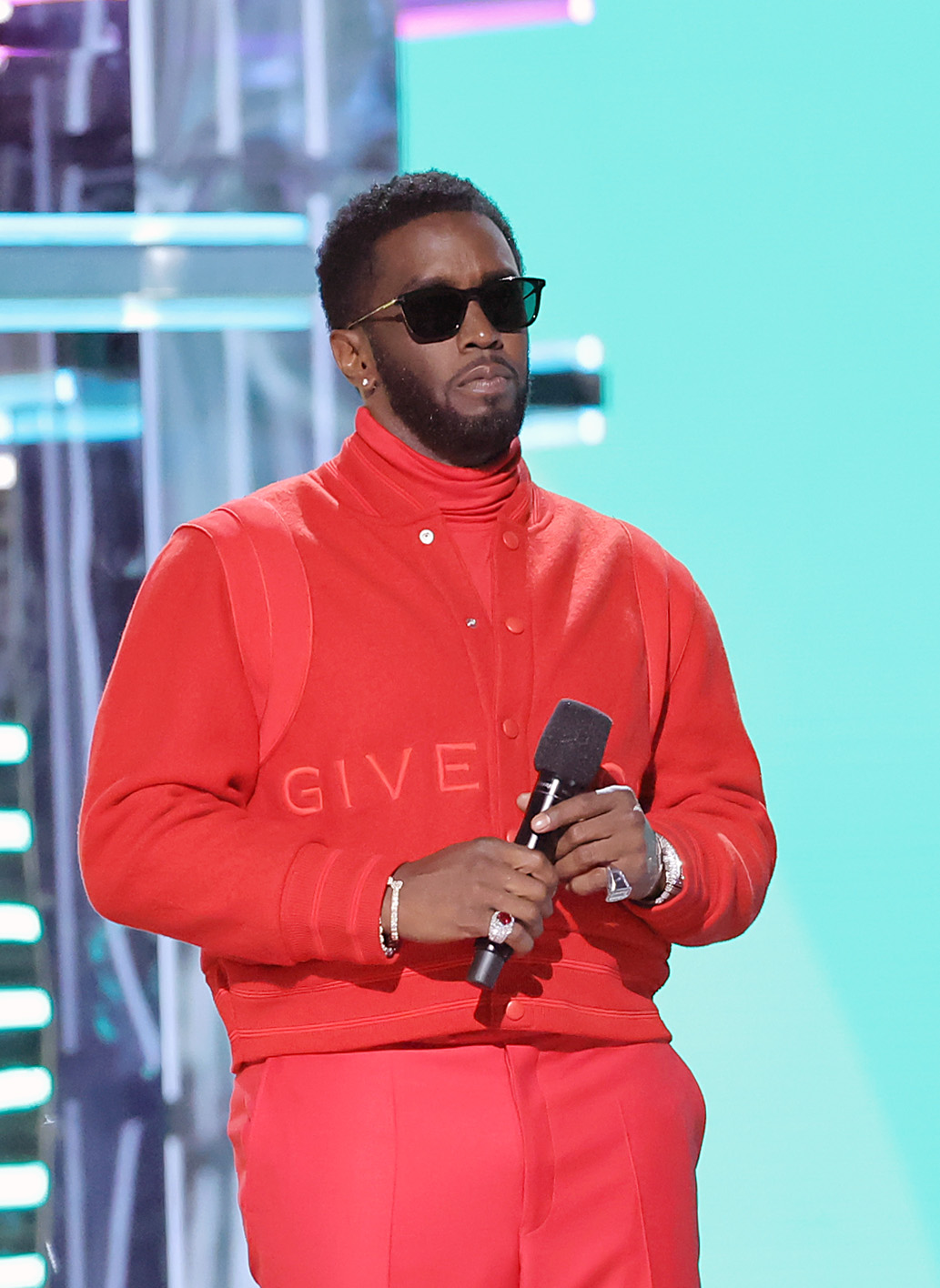 Sean 'Diddy' Combs speaks onstage during the 2022 Billboard Music Awards