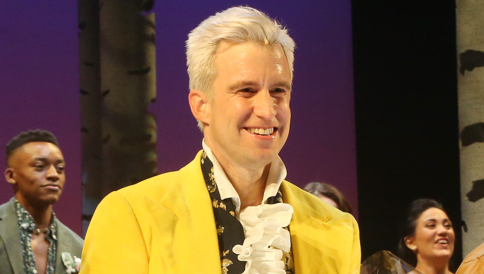 NEW YORK, NEW YORK - JULY 10: Gavin Creel during the the opening night curtain call for "Into The Woods" on Broadway at The St. James Theatre on July 10, 2022 in New York City. (Photo by Bruce Glikas/Getty Images)