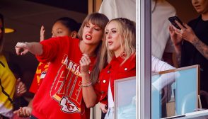 Taylor Swift and Brittany Mahomes