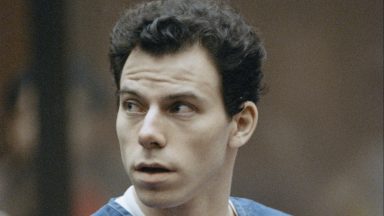 Menendez brothers trial in Los Angeles - Erik Menendez. Los Angeles, March 9, 1994. (Photo by Ted Soca/Sygma via Getty Images)